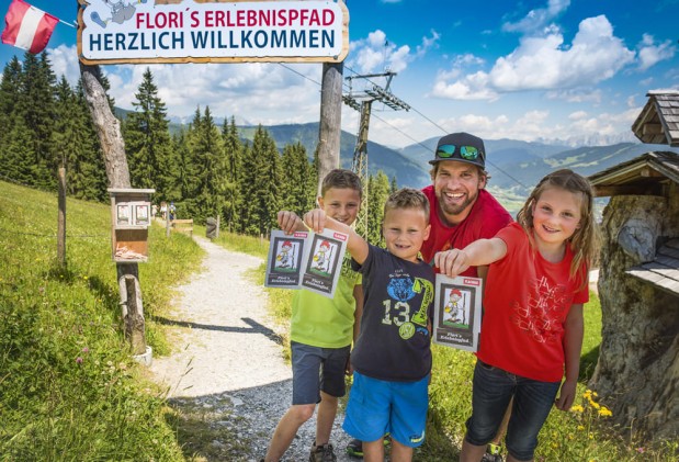 Floris Erlebnispfad im Salzburger Land© Flachau Tourismus