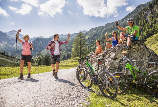 Mountainbiken im Salzburger Land © Flachau Tourismus